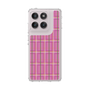 Slim Protection Case［ Tartan Check - Pink ］