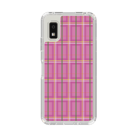 Slim Protection Case［ Tartan Check - Pink ］