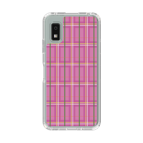 Slim Protection Case［ Tartan Check - Pink ］