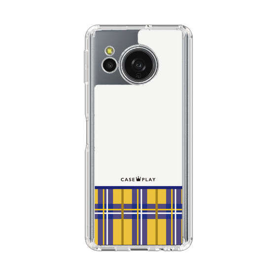 Slim Protection Case［ CASEPLAY Tartan Check - Yellow ］