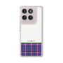 Slim Protection Case［ CASEPLAY Tartan Check - Purple ］