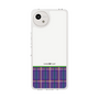 Slim Protection Case［ CASEPLAY Tartan Check - Purple ］