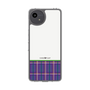 Slim Protection Case［ CASEPLAY Tartan Check - Purple ］
