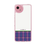 Slim Protection Case［ CASEPLAY Tartan Check - Purple ］