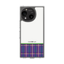 Slim Protection Case［ CASEPLAY Tartan Check - Purple ］