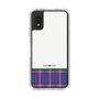Slim Protection Case［ CASEPLAY Tartan Check - Purple ］