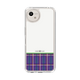 Slim Protection Case［ CASEPLAY Tartan Check - Purple ］