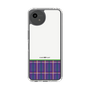 Slim Protection Case［ CASEPLAY Tartan Check - Purple ］