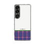 Slim Protection Case［ CASEPLAY Tartan Check - Purple ］