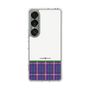 Slim Protection Case［ CASEPLAY Tartan Check - Purple ］