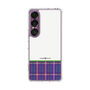 Slim Protection Case［ CASEPLAY Tartan Check - Purple ］