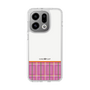 Slim Protection Case［ CASEPLAY Tartan Check - Pink ］