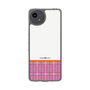 Slim Protection Case［ CASEPLAY Tartan Check - Pink ］