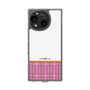 Slim Protection Case［ CASEPLAY Tartan Check - Pink ］