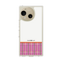 Slim Protection Case［ CASEPLAY Tartan Check - Pink ］