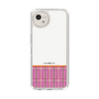 Slim Protection Case［ CASEPLAY Tartan Check - Pink ］