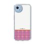 Slim Protection Case［ CASEPLAY Tartan Check - Pink ］