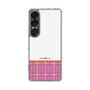Slim Protection Case［ CASEPLAY Tartan Check - Pink ］
