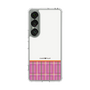 Slim Protection Case［ CASEPLAY Tartan Check - Pink ］