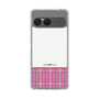 Slim Protection Case［ CASEPLAY Tartan Check - Pink ］