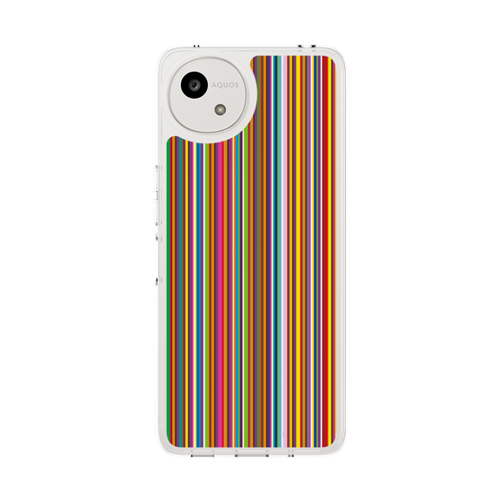 Slim Protection Case［ Colorful Stripe ］