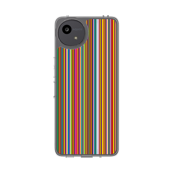 Slim Protection Case［ Colorful Stripe ］