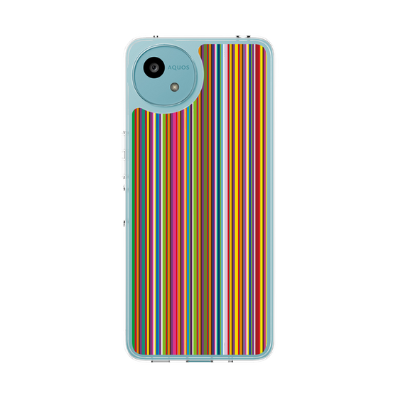 Slim Protection Case［ Colorful Stripe ］