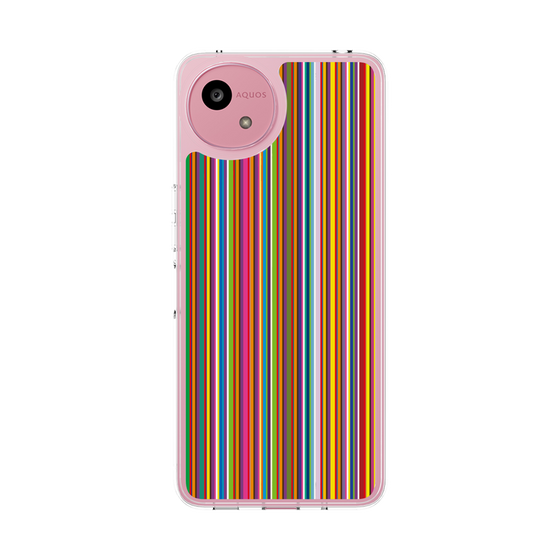 Slim Protection Case［ Colorful Stripe ］