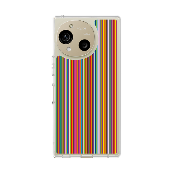 Slim Protection Case［ Colorful Stripe ］