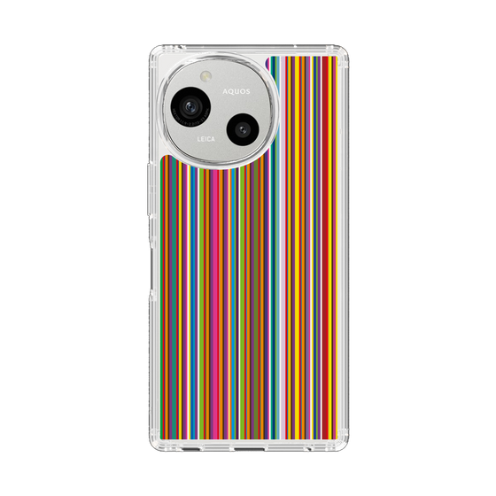 Slim Protection Case［ Colorful Stripe ］