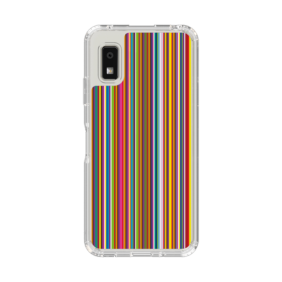 Slim Protection Case［ Colorful Stripe ］
