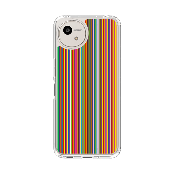 Slim Protection Case［ Colorful Stripe ］