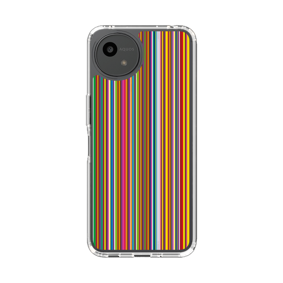 Slim Protection Case［ Colorful Stripe ］