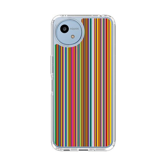 Slim Protection Case［ Colorful Stripe ］