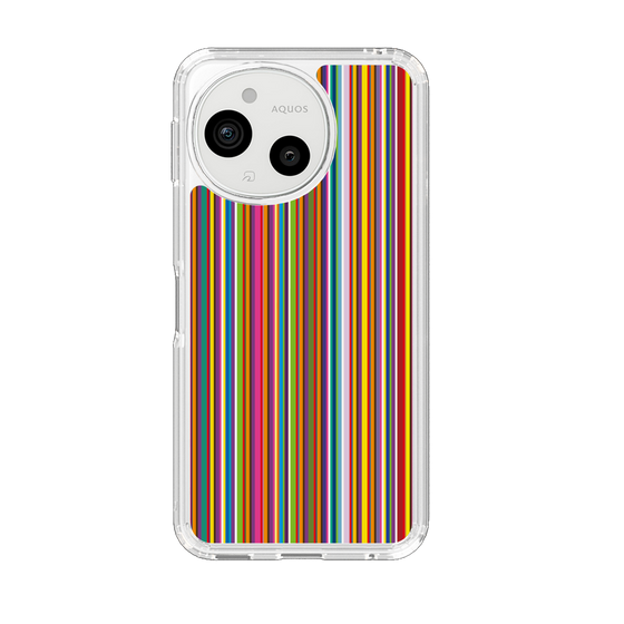 Slim Protection Case［ Colorful Stripe ］
