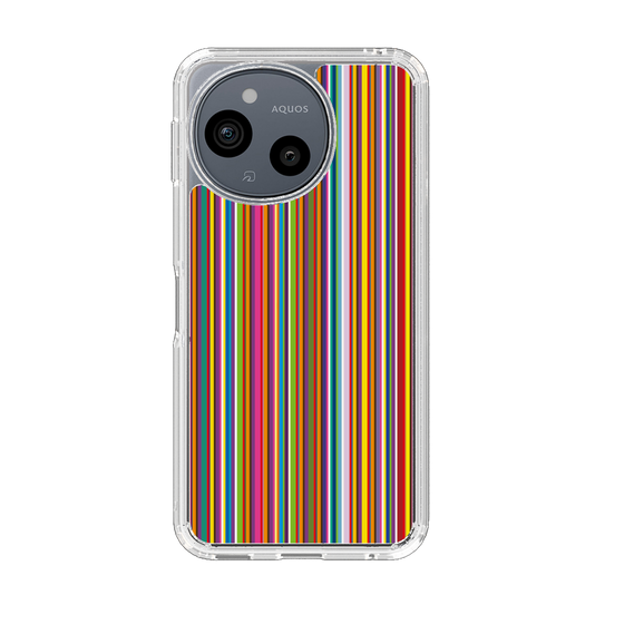 Slim Protection Case［ Colorful Stripe ］
