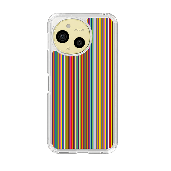 Slim Protection Case［ Colorful Stripe ］