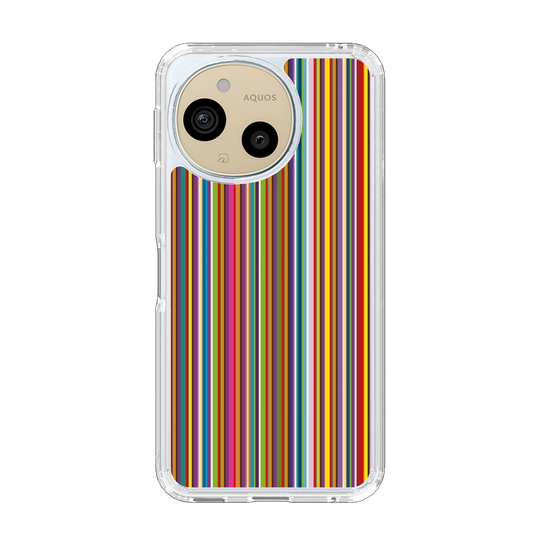Slim Protection Case［ Colorful Stripe ］