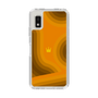 Slim Protection Case［ CASEPLAY Winding Pattern - Orange ］