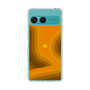 Slim Protection Case［ CASEPLAY Winding Pattern - Orange ］