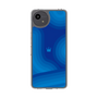 Slim Protection Case［ CASEPLAY Winding Pattern - Blue ］