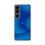 Slim Protection Case［ CASEPLAY Winding Pattern - Blue ］