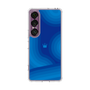 Slim Protection Case［ CASEPLAY Winding Pattern - Blue ］