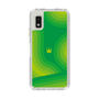 Slim Protection Case［ CASEPLAY Winding Pattern - Green ］