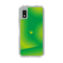 Slim Protection Case［ CASEPLAY Winding Pattern - Green ］