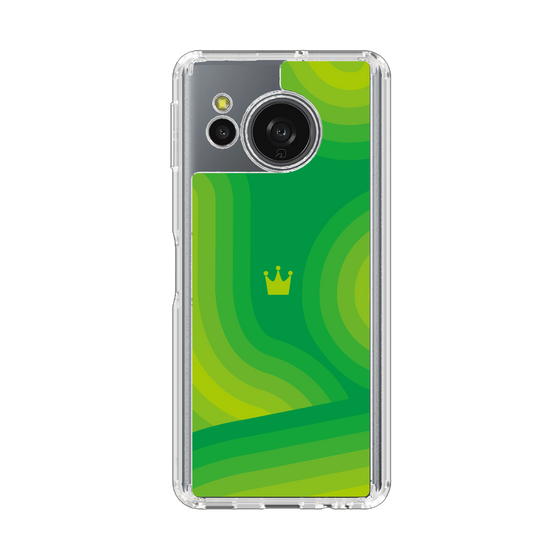 Slim Protection Case［ CASEPLAY Winding Pattern - Green ］