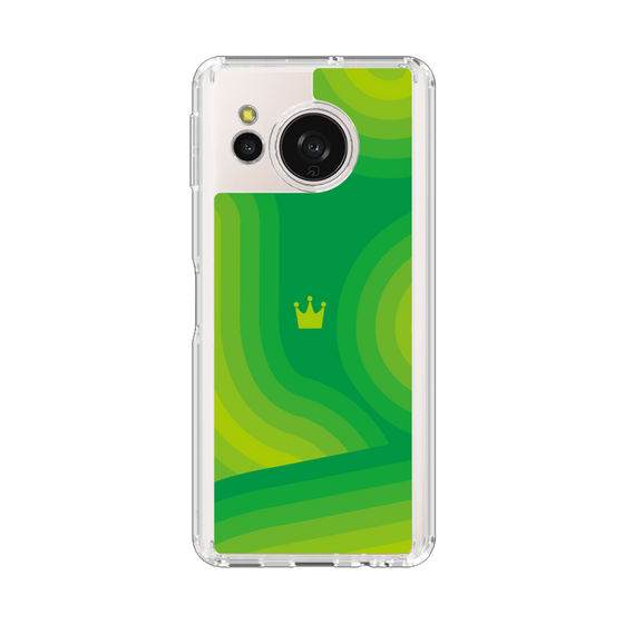 Slim Protection Case［ CASEPLAY Winding Pattern - Green ］