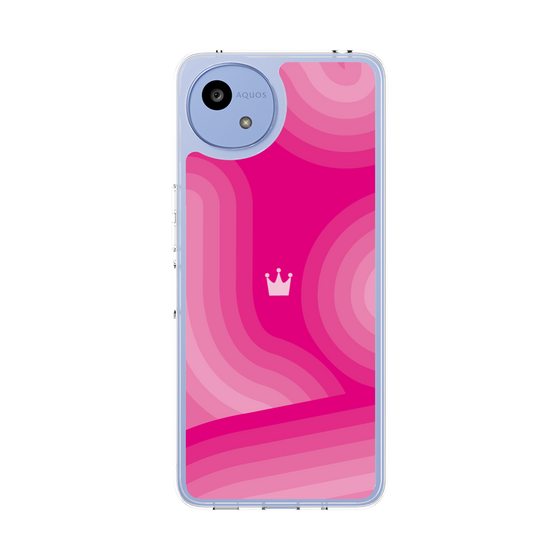 Slim Protection Case［ CASEPLAY Winding Pattern - Pink ］