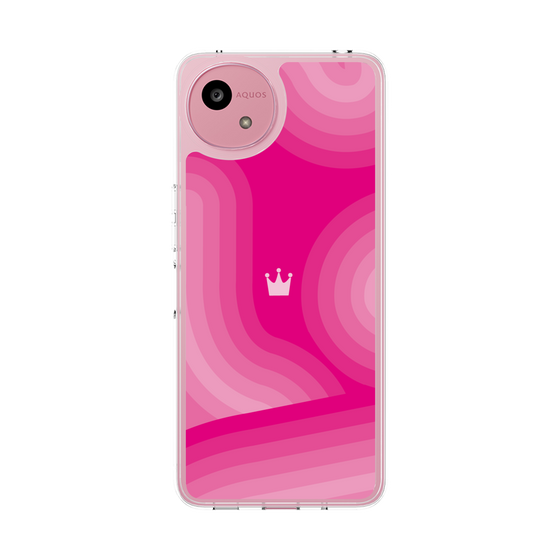 Slim Protection Case［ CASEPLAY Winding Pattern - Pink ］