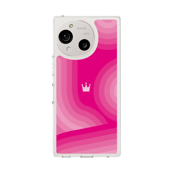 Slim Protection Case［ CASEPLAY Winding Pattern - Pink ］